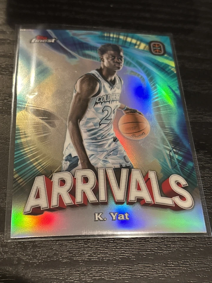 2022-23 Topps Finest OTE Overtime Elite Finest Arrivals Kok Yat #AR-19 - Image 1 of 2