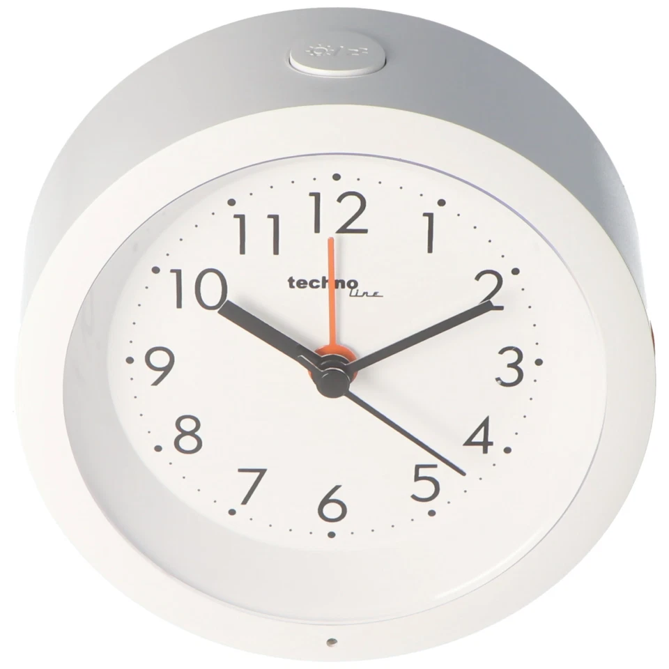 Technoline MODELL X Quarzwanduhr Kreis weiß