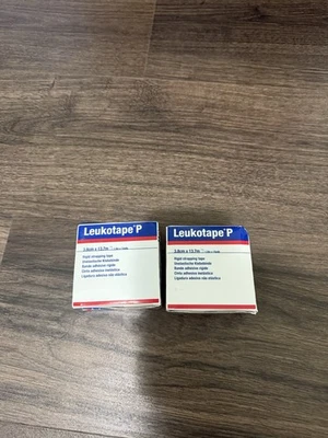 BSN 76168 Leukotape P Sports Tape 1.5" x 15 Yds - 2 Rolls - Image 1 of 2