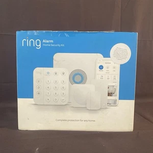 Ring 2nd Gen 4K11SZ-0EN0 Wireless Alarm Home Security Kit - 5 Piece - Picture 1 of 5