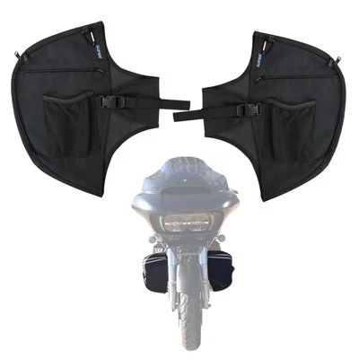 For 1980-2024 Harley Touring Road Glide Soft Lowers Chaps Engine Bar Cover - Image 1 of 4