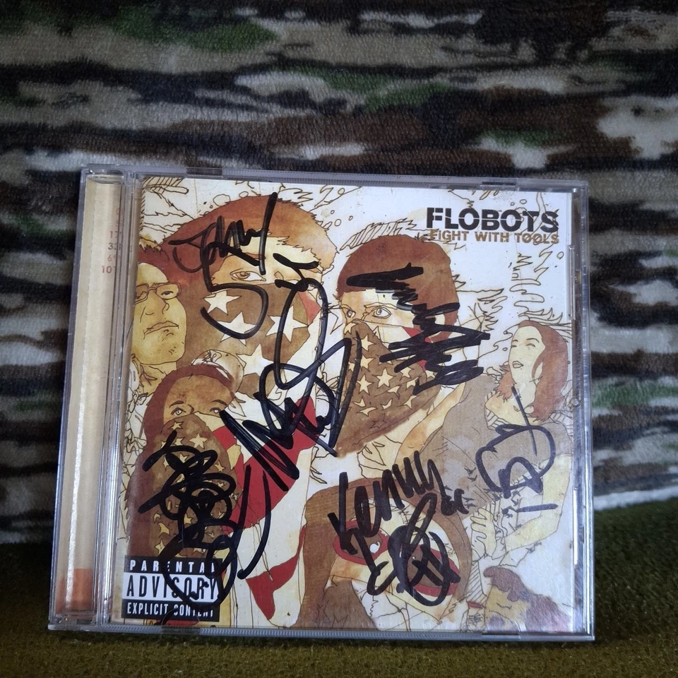 Flobots Fight With Tools SIGNED AUTOGRAPHED CD 2008 Experimental Hip Hop Foto 1 de 4