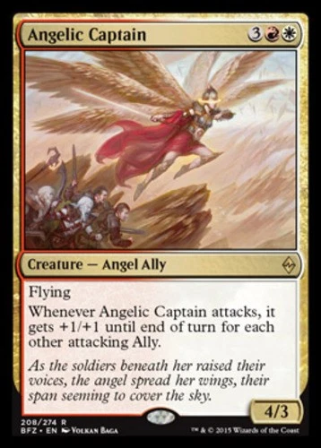 Angelic Captain - Battle for Zendikar #208/274 MTG Magic The Gathering - Image 1 of 1