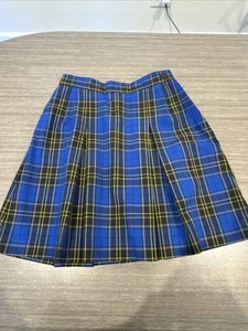 Dennis Uniform Mayfair Plaid Skirt - Size G14 EUC Style 858 - Picture 1 of 6