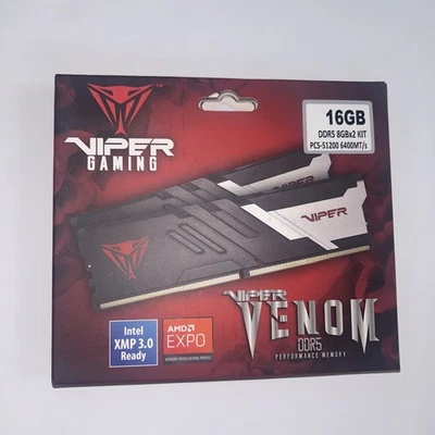 16GB Patriot Memory Viper Venom DDR5-6400 (2x8GB), NEW - Image 1 of 2