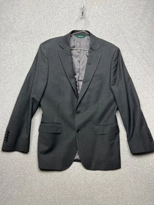 Blazer Brooks Brothers Mezcla Lana Para Hombre Talla 40 R Rayas Deportivo Gris Carbón Foto 1 de 4