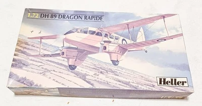 Heller DH 89 Dragon Rapide. Raro. Completo, scala 1/72 - Immagine 1 di 3