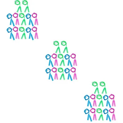  3 Pack Springseil Für Kinder Seilspringen Verstellbare Sprungseile - Bild 1 von 4