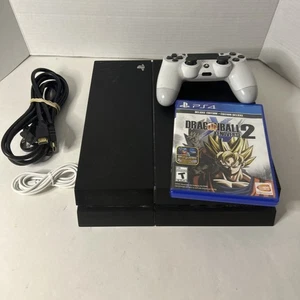 Sony PlayStation 4 PS4 500GB Console - Black w/ Cables & DualShock 4 Controller - Picture 1 of 7