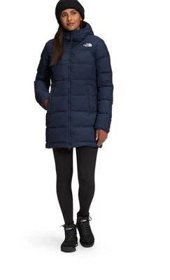 Jaqueta de inverno feminina The North Face Gotham Parka Summit azul marinho inchada nova com etiquetas $270 XS - Imagem 1 de 4