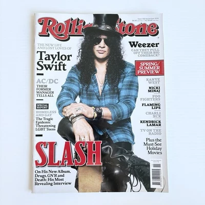 ROLLING STONE Magazine #756 November 2014 Slash Taylor Swift Weeper AC/DC - Image 1 of 4