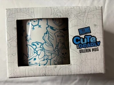 World of Warcraft - Lindo pero mortal - Taza azul/blanca - Blizzard Blizzcon - NUEVO Foto 1 de 4