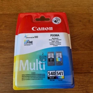Canon PG-540 / CL-541 Black & Colour New Ink Cartridges For Pixma MG3600 MG3650s - Picture 1 of 4