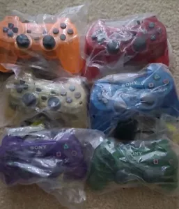 PlayStation 2 / PS2 Clear Controller. Choose Your Color From The 6 Colors. - Picture 1 of 1