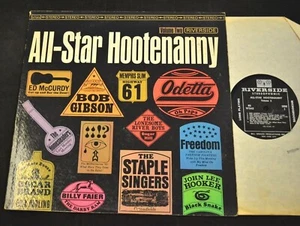 FOLK BLUES LP Bob Gibson The Staple Singers John Lee Hooker Memphis Slim - Imagen 1 de 1