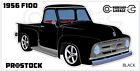 Ford F100 - 1955 - 1956 - Sticka Black
