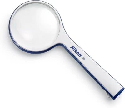 Nikon Magnifying Glass Reading Magnifier S1-8D (2x) Blue S1-8DBL New Japan F/S - Image 1 of 2
