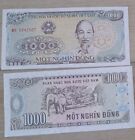 Vietnam 1000 Elephant Dongs World Paper Money Free Shipping