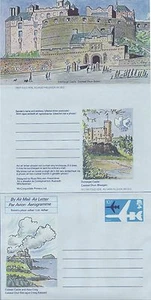 GB Stamps Aerogram / Air Letter APS34 - 10 1/2p Scottish Castles Issue 1976 - Picture 1 of 1