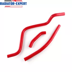 For Arctic Cat 700 EFI 4x4 ATV Silicone Radiator hose Pipe 2006 2007 2008 Red - Bild 1 von 6
