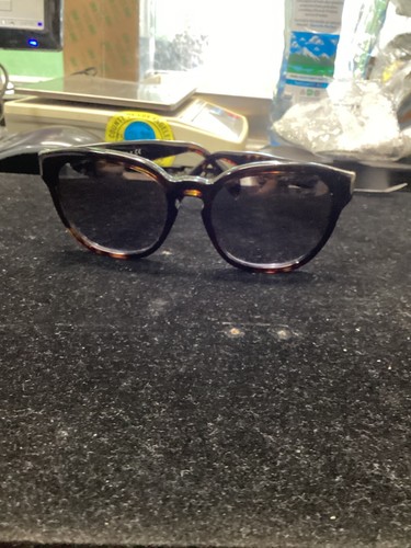 Prada SPR17R Occhiali da sole unisex marrone 100% protezione UV e rivestimento antigraffio