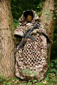 Military Anti-drone thermal imaging cloak-poncho tactical army of Ukraine - Picture 1 of 2