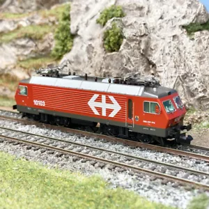 Locomotive électrique Re 4/4 IV, 10103, SBB, Ep IV - HOBBYTRAIN H28401 - N 1/160 - Imagen 1 de 6