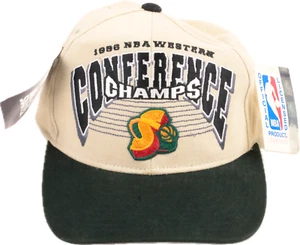 Seattle Super Sonics Starter 1996 Campeones de la Conferencia Oeste - Nuevo con etiquetas - - Imagen 1 de 9