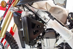 FUNCIONA ALUMINIO NEGRO SOPORTES RADIADOR HONDA CRF450L 19-21 CRF450X CRF450RL 21-24 - Imagen 1 de 1