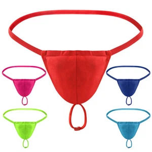 Mens C-Strap Ball Lifter O Ring Bulge Enhancer G-String Thong Briefs Underwear - Picture 1 of 28