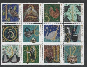 CHRISTMAS ART PAINTINGS 2017 MNH SET ISLE OF MAN - Picture 1 of 1
