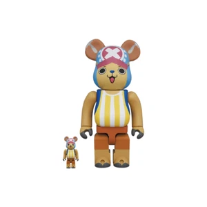 Be@rbrick Bearbrick One Piece Tony Tony Chopper 100% 400% Set - Picture 1 of 2
