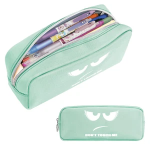 Pencil Case, Large Capacity Pencil Pouch with Zipper, Coin Pouch Pencil Box Bag  - Picture 1 of 12