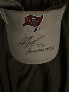 Adam Hayward Autograph Tampa Bay Buccaneers Visor - Picture 1 of 1
