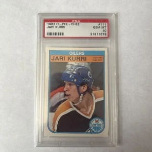 1982 O-Pee-Chee OPC Jari Kurri # 111 PSA10 Gem Mint - Picture 1 of 1