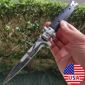 Outdoor Survival Folding Knife Multifunctional Tactical Practical Hunting Knife - Picture 1 of 9