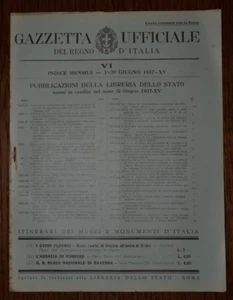 AMTSBLATT, MONATLICHER INDEX JUNI 1937 / JAHR XV (GA4) - Bild 1 von 1