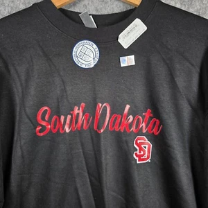 University Of South Dakota Coyotes USD Crewneck Sweatshirt Sweater Sz Large F/S  - Picture 1 of 11