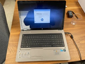 HP G72-B60US 17.3" Laptop, Intel i3-350M 2.27GHz /4GB with original plug - Picture 1 of 5