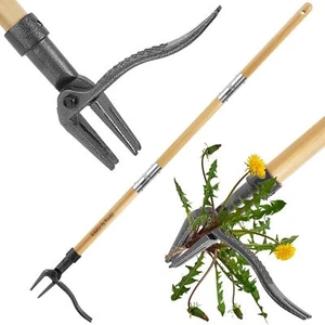 Weed Puller, Stand-Up Weed Puller Tool with Long Handle & 4-Claw Steel Head, ... - Picture 1 of 7