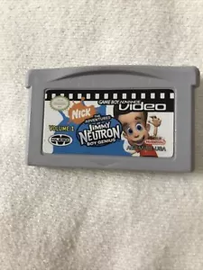 Game Boy Advance Video The Adventures of Jimmy Neutron Boy Genius Volume 1 GBA - Picture 1 of 5