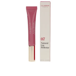 Clarins Pink Lipgloss Natural Lip Perfector Gloss 07 Toffee Pink Shimmer, 12ml - Picture 1 of 4