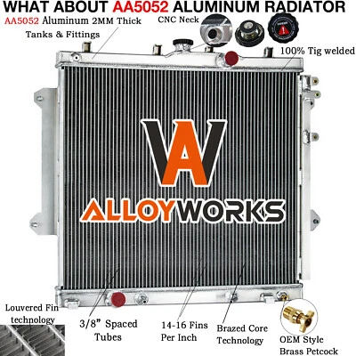 Radiator FITS 2010 2011 2012 2013 2014 2015-2022 Toyota 4Runner Limited SR5 4.0L - Image 1 of 4