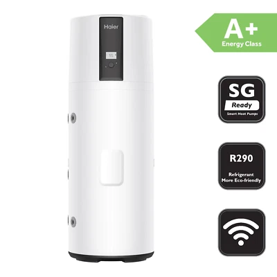 Wärmepumpe HAIER HP250M7-F9 250L R290-Kältemittel Brauchwasser Luft Warmwasser - Bild 1 von 4