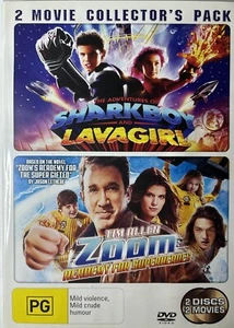 DVD NEW: The Adventures Of Sharkboy & Lavagirl + Zoom Academy For Superheroes - Foto 1 di 3