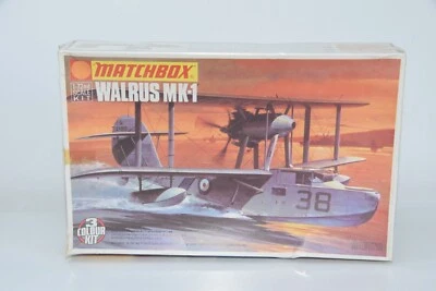 B28 1:72 MATCHBOX KIT PK-105 WALRUS MK-1 AEREO NUOVO CON SCATOLA SIGILLATO - Immagine 1 di 4