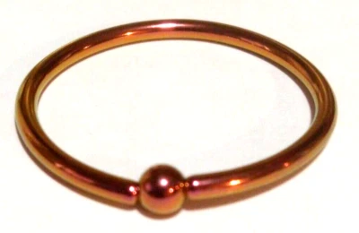 2 Shiny Rose Pink 8g 1 1/2 Inch Diameter Ear Tunnel ring Surgical Steel Sexy Hot - Image 1 of 2