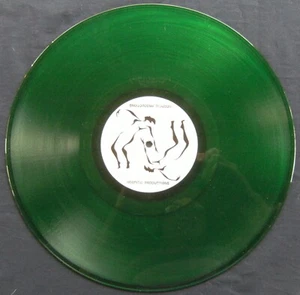 RAINFOREST SPIRITUAL ENSLAVEMENT Fallen Leaves Camouflaged 12"Green Vinyl Ltd.Ed - Picture 1 of 4