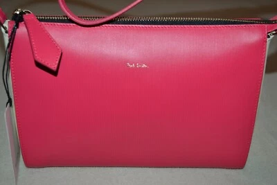 Paul Smith Mainline Cerise Pink Womens Pouchette Bag Brand New   - Image 1 of 4