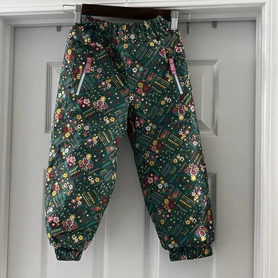 Pantalones de esquí Obermeyer I-Grow Snowboard talla 4T florales ajustables Foto 1 de 4